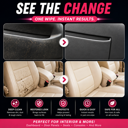 🚗 8-IN-1 Deep Clean Car Spray — Removes Any Stain 💥