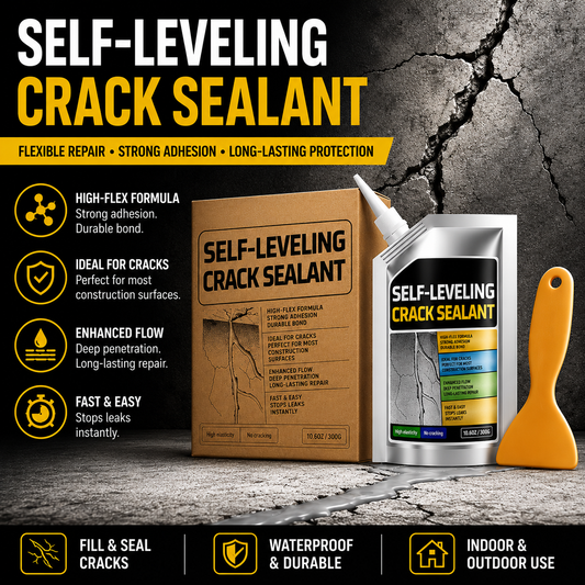 ⚡ Self-Leveling Crack Sealant — 3 Year Guarantee ✅